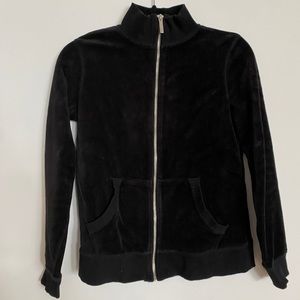 Michael Kors Velvet Zip Up